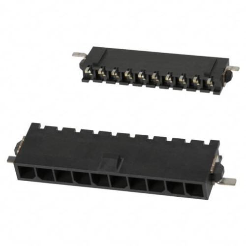 CONN HEADER SMD R/A 10POS 3MM