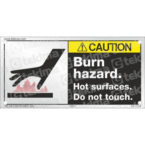 CAUTION LABEL, 6 PCS/PACK