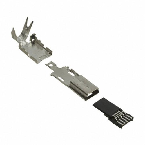 CONN PLG USB2.0 MINI B 5P SLD