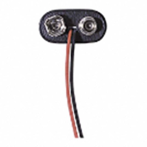 BATT CONN SNAP 9V 1 CEL 6" LEADS