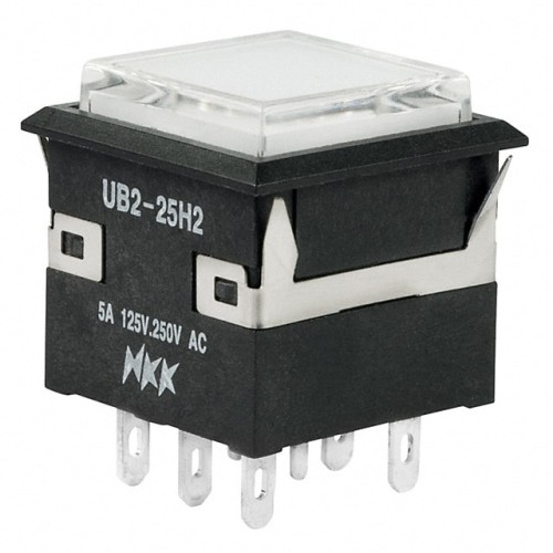 SWITCH PUSHBUTTON DPDT 5A 125V