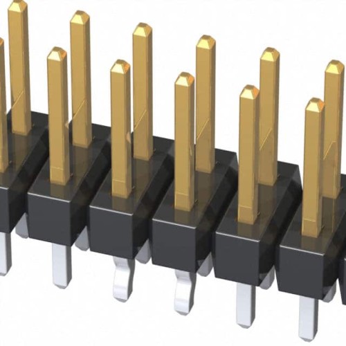 CONN HEADER VERT 90POS 2.54MM