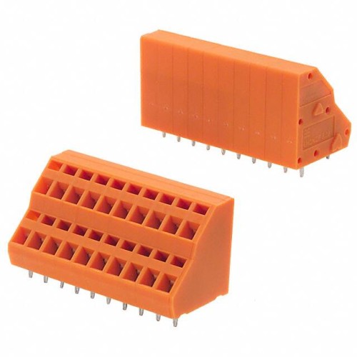 TERM BLK 10POS 45DEG 5.08MM PCB