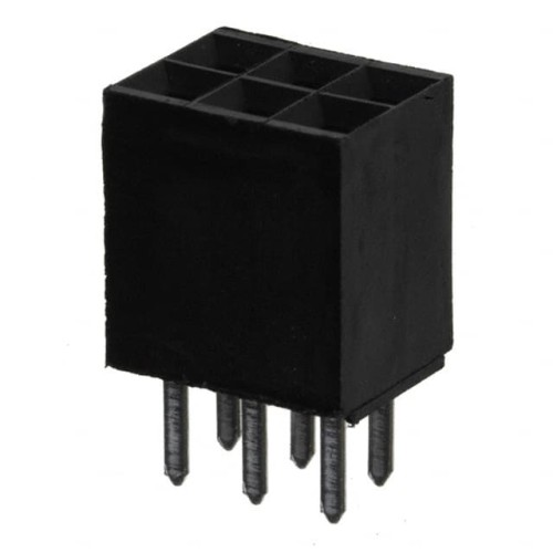 CONN RCPT 6POS 0.1 GOLD PCB
