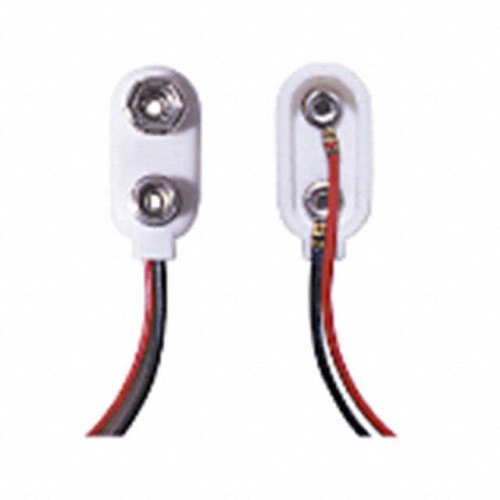 BATT CONN SNAP 9V 1 CEL 3" LEADS