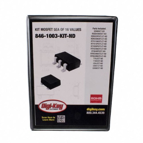 KIT MOSFET 5EA OF 16 VALUES
