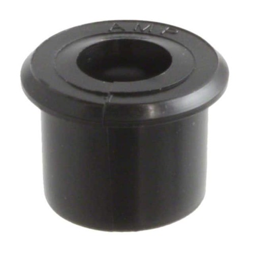 BUSHING SPLIT 0.312" PVC BLACK