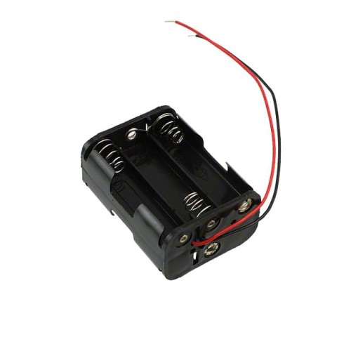 BATT HOLDER AA 6 CELL 6" LEADS