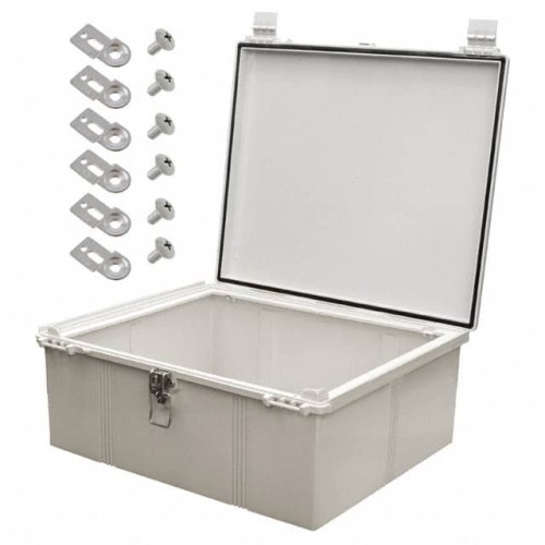 BOX ABS GRAY 23.620"L X 19.680"W