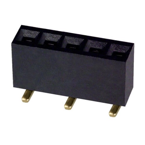 CONN HDR 5POS 0.1 GOLD SMD
