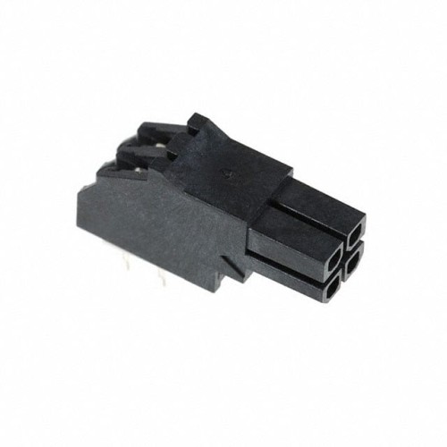 CONN RCPT 4POS 0.118 TIN PCB R/A