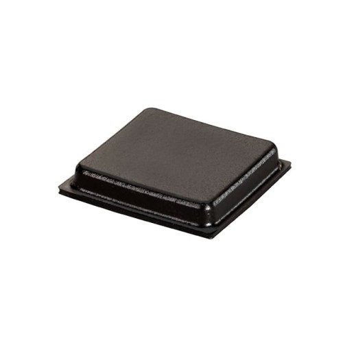 BUMPER 1.00" SQUARE X .18" BLK