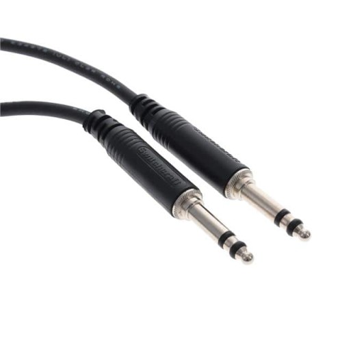 PATCHCORD 1/4" BLACK 8FT