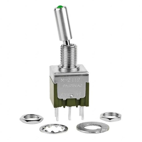 SWITCH TOGGLE SPDT 6A 125V