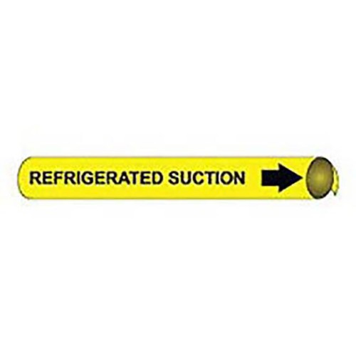 PIPE MARKER, PRECOILED AND STRAP