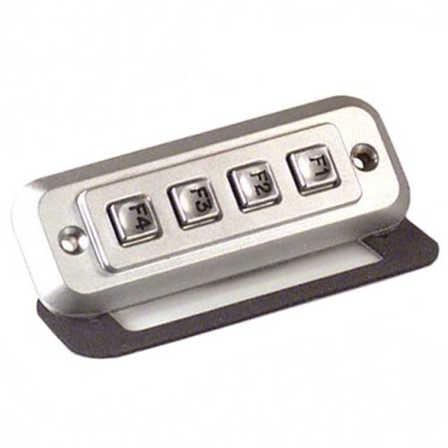 SWITCH KEYPAD 4 KEY 0.05A 24V