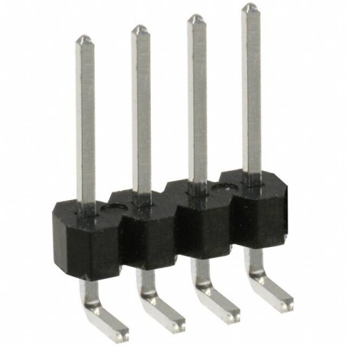 CONN HEADER R/A 4POS 2.54MM