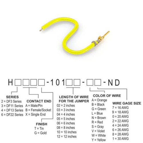 JUMPER-H1503TR/A3049Y/X 12"