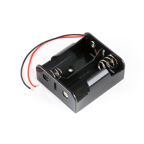 BATT HOLDER C 2 CELL WIRE LEADS