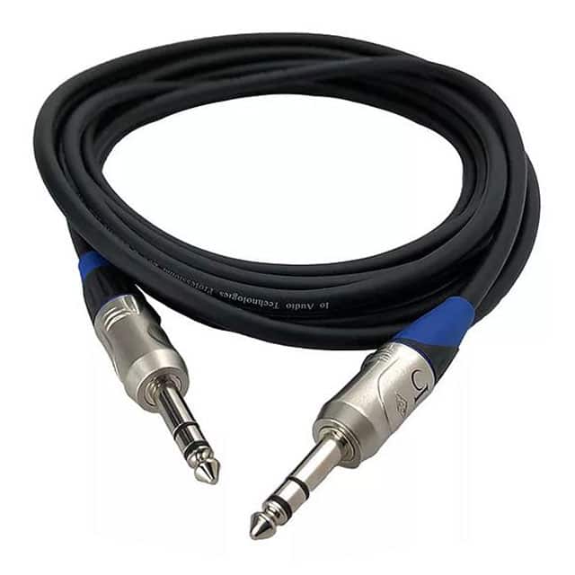 CABLE SHARK BLUE CONN STEREO 3'