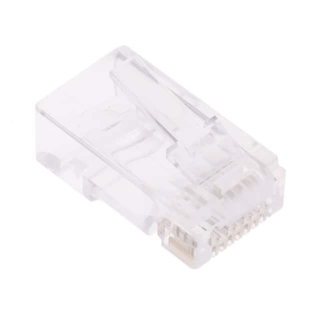 CAT6 PLUG, 8P8C, G/F PLATING, SO