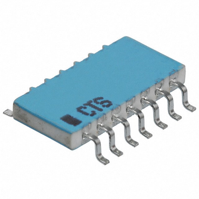 RES ARRAY 7 RES 100 OHM 14SOIC