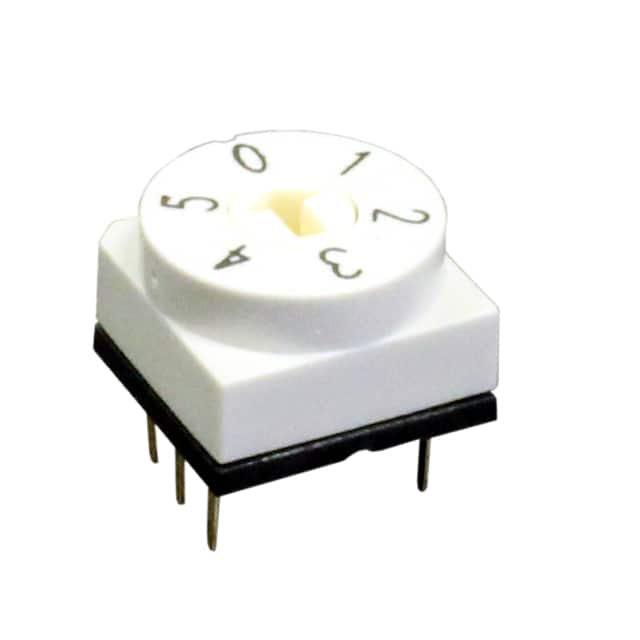 SWITCH ROTARY DIP 6POS 0.15A 50V