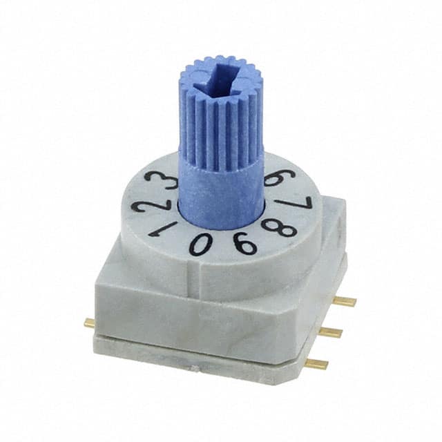 SW ROTARY DIP BCD COMP 150MA 24V