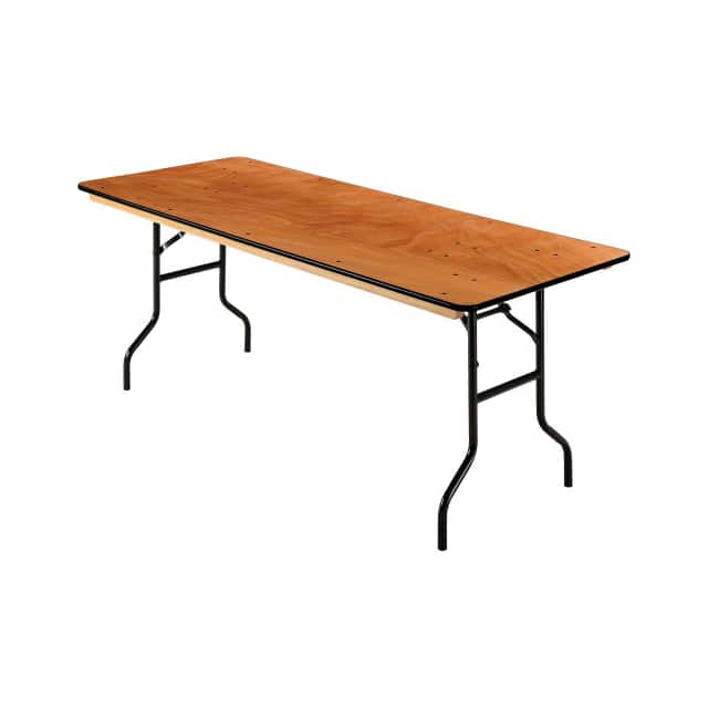 PLYWOOD FOLDING BANQUET TABLE, 7