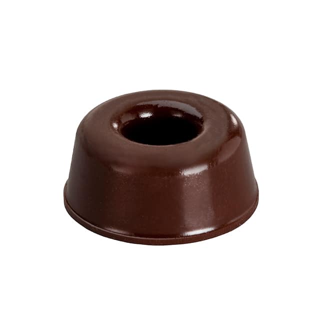 BUMPER RECE .88" DIA X .4" BRN
