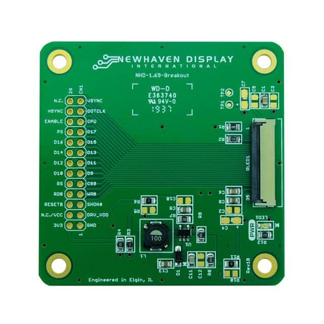 BREAKOUT 1.69" COLOR OLED GLASS