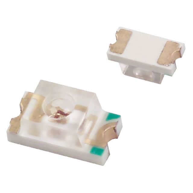 LED GREEN CLEAR 1206 SMD
