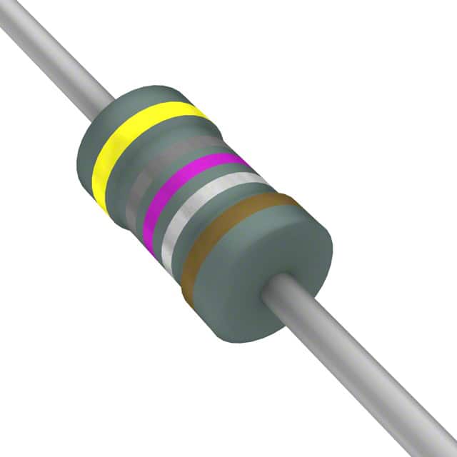 RES 4.87 OHM 1% 1/8W AXIAL