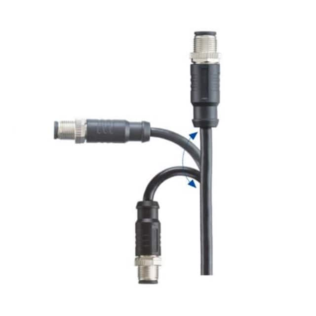 CBL 8POS FMALE TO WIRE 6.56'