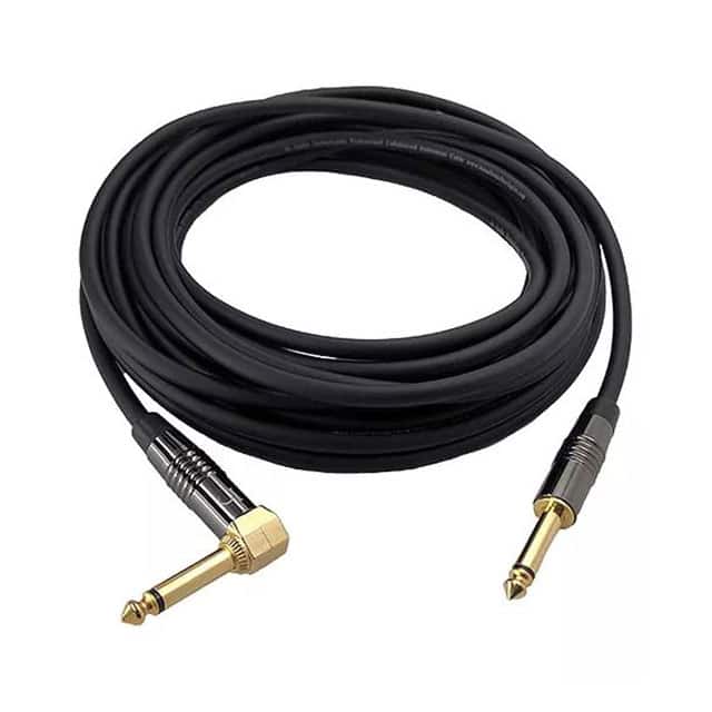 CABLE CHR/GOLD 90 CONN MONO 5'