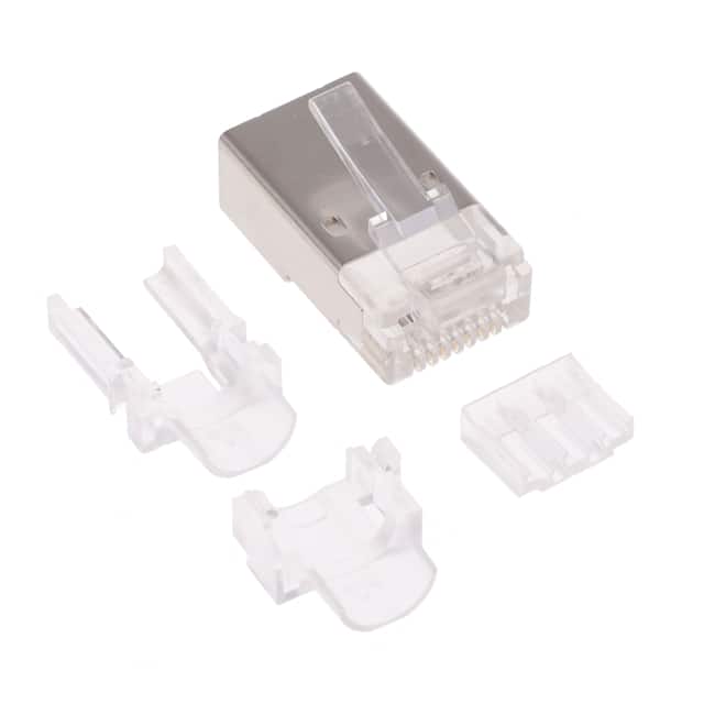 CAT6A PLUG, 8P8C, G/F PLATING, S