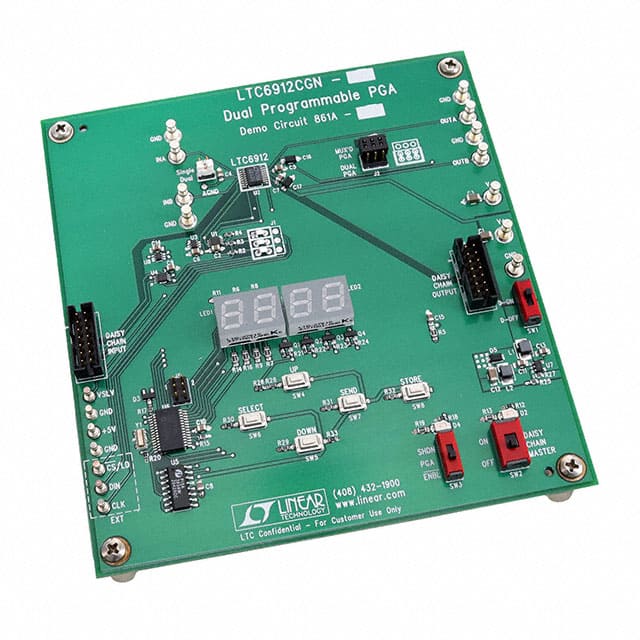 LTC6912-1 DUAL DIGITALLY CONTROL