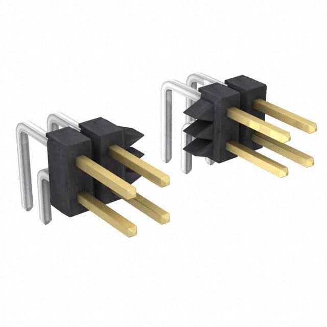 CONN HEADER R/A 60POS 2.54MM