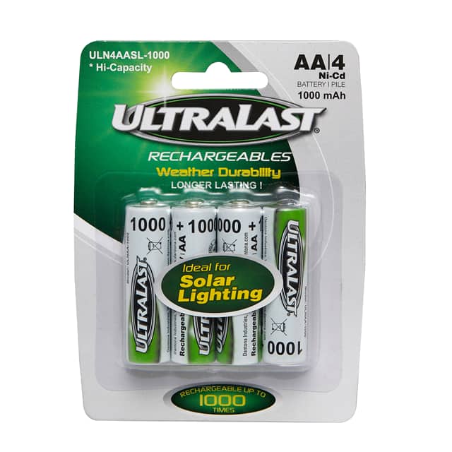 BATT NICAD 1.2V 1AH AA 2PACK