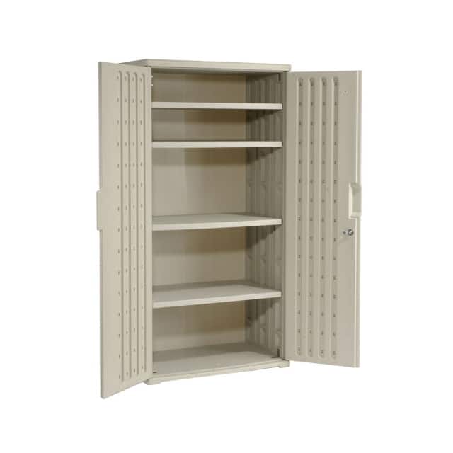 PLASTIC STORAGE CABINET 36X22X72