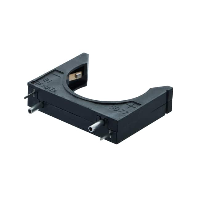 BATT HOLDER 1 CELL PC PIN