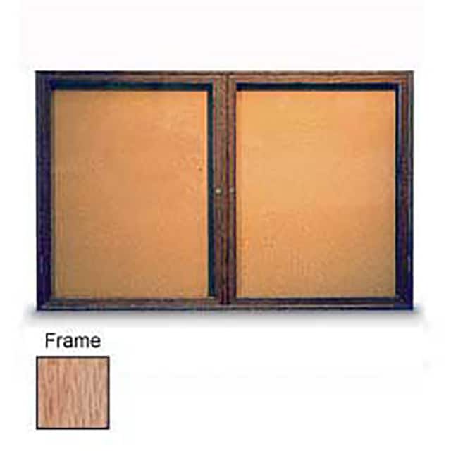 72"W X 36"H 2-DOOR ILLUMINATED C