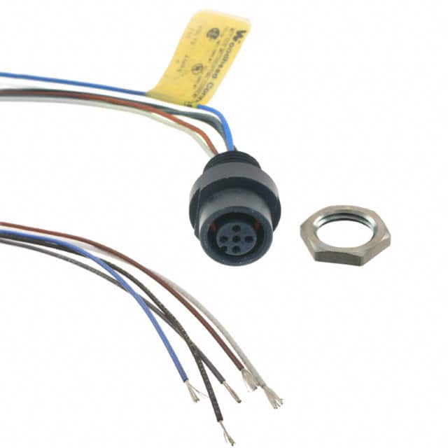 CBL 5POS FMALE TO WIRE 1'