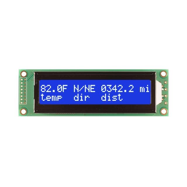 LCD MOD 40DIG 20X2 TRANSMISV WHT