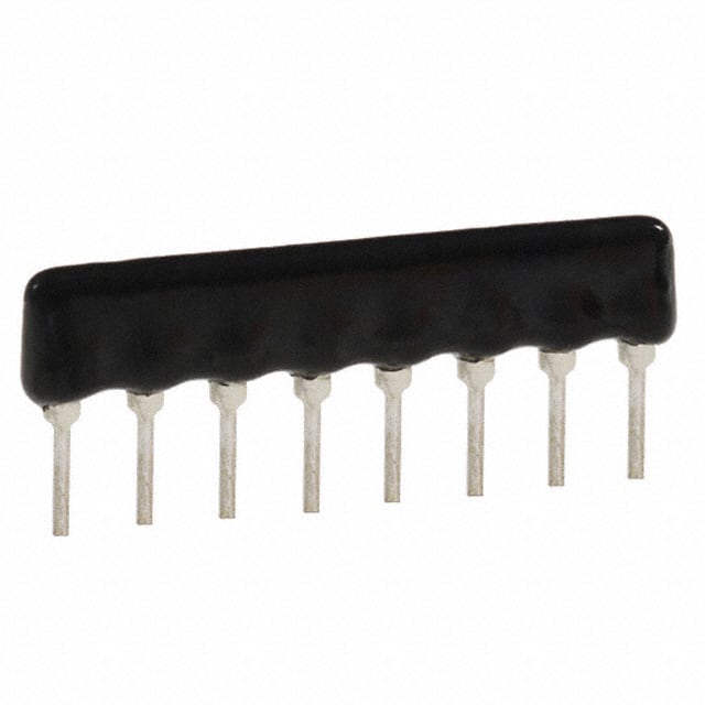 RES ARRAY 4 RES 2.2K OHM 8SIP