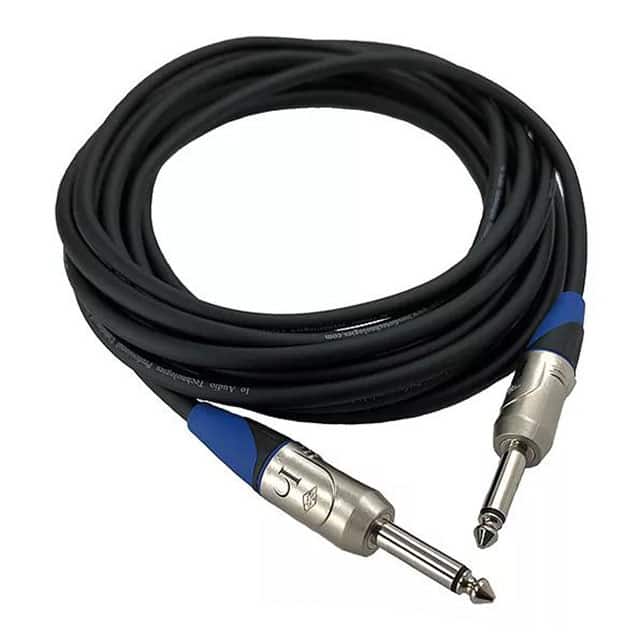 CABLE SHARK BLUE CONN MONO 3'