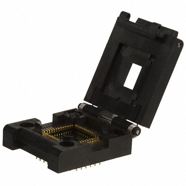 CONN SOCKET PLCC ZIF 52POS GOLD