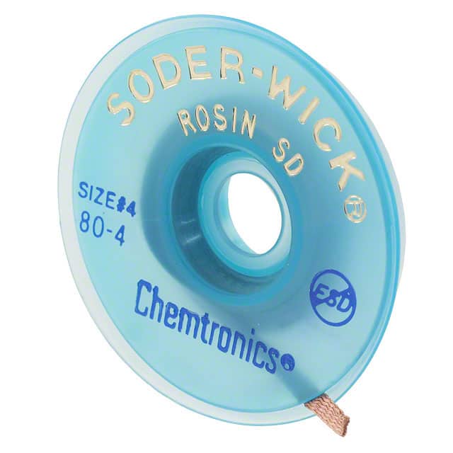 DESOLDER BRAID ROSIN 0.11" 5'